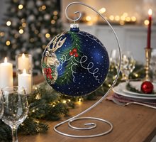 stor dekorativ julekugle til juletræ